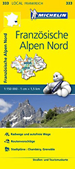 Michelin 333 Französische Alpen Nord
